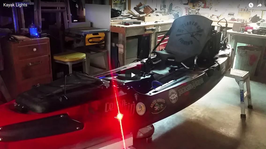 Loving My Tricked Out Marine Kayak Lights